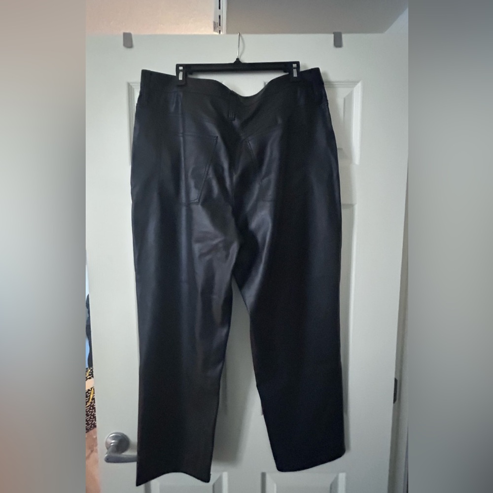 Madewell pleather pants